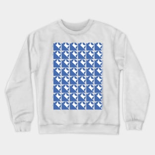 Geometric Fusion Crewneck Sweatshirt